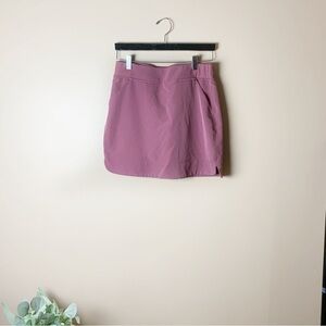 [32 Degree Cool] Pink Elastic Waist Skort Golf Pockets Size: Small Athletic